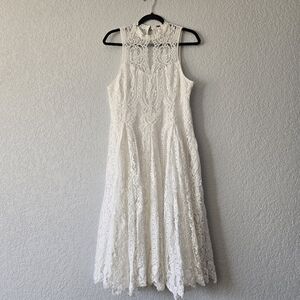 Free People‎ M Angel Rays Trapeze Midi Dress